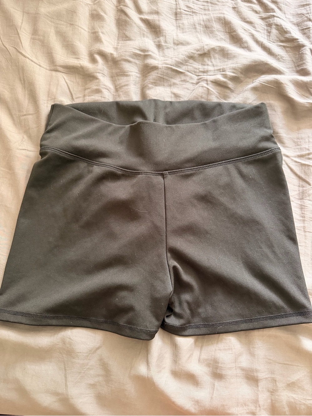 Women’s High-Waist Performance Shorts — Black